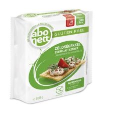 Abonett Extrudált kenyér ABONETT gluténmentes zöldségekkel 100g gluténmentes termék