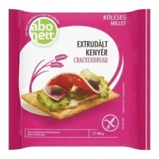 Abonett extrudált kenyér köleses gluténmentes 100 g 100 g alapvető élelmiszer
