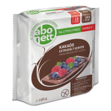 Abonett Gluténmentes extrudált kenyér, kakaós 100 g reform élelmiszer