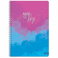  Above The Sky spirálfüzet - A4 100 lapos vonalas - kék/rózsaszín füzet