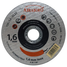Abraboro Chili fémvágókorong 350x3,5x25,4 mm (10db/csomag) csiszolókorong és vágókorong
