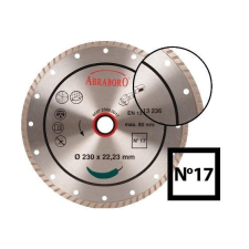 Abraboro Gyémántsz. vágókorong 230x22,23 mm csiszolókorong és vágókorong