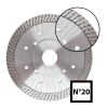 Abraboro gyémánttárcsa kerámiavágó 115x1,3x22,23 mm Sonic (No.20) (1db/csomag)
