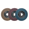 Abraboro lamellás polírozó, barna 115x22 mm coarse (1db/csomag)