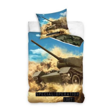 Ábránd Tank / Unit Special Opreation ágyneműhuzat (100 % pamut) lakástextília