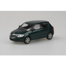 Abrex Škoda Fabia II (2006) 1:43 - Green Amazonian Metallic autópálya és játékautó