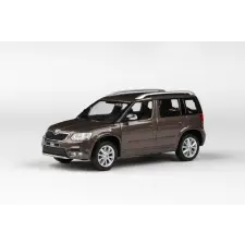 Abrex Škoda Yeti FL (2013) 1:43 - Brown Matte Metallic, Játékautó autópálya és játékautó