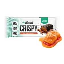 ABSO Crispy Bar Sós Karamellás Vegán Fehérjeszelet 50g vitamin és táplálékkiegészítő