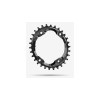 Absolute Black MTB OVAL XTR első lánckerék 30T, 4x96 mm (aszimmetrikus), 1x9-12s, narrow-wide, alumínium, fekete