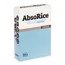AbsoRice Fehérje italpor Chocolate 500 g vitamin és táplálékkiegészítő