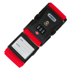 Abus 620TSA/192 számzáras bőrönd heveder (poggyász lakat) - Piros - 87660 lakat