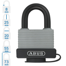 Abus 717AL/45 Kültéri lakat - Szürke lakat