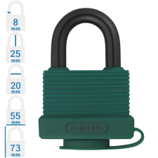 Abus 717AL/45 Kültéri lakat - Zöld lakat