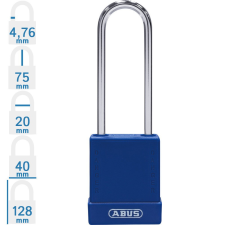 Abus 76BS/40HB75 LOTO munkavédelmi kizáró lakat - Kék - 848414 lakat