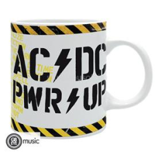 Abysse Corp. AC/DC "pwr up" bögre (GBYMUG007) bögrék, csészék