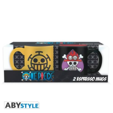 Abystyle One Piece - Ace & Trafalgar presszó kávé bögre szett (2db-os) ajándéktárgy