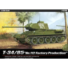 Academy 1/35 T-34/85 112 Factory Production (8809258924388) makett