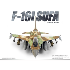 Academy F-16I SUFA vadászrepülőgép műanyag modell (1:32) (12105) helikopter és repülő