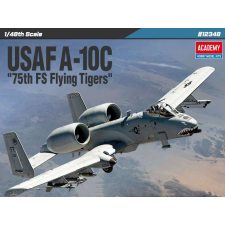  Academy USAF A-10C 75TH FS Flying vadászrepülőgép műanyag modell (1:48) makett