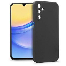 ACCMOBILE Samsung Galaxy A15 5G, 4G, Telefontok, Szilikon, Kamerasziget védelem, Fekete tok és táska
