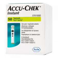 Accu-check Accu-Chek Instant tesztcsík 50 db gyógyászati segédeszköz