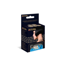 Accura (HP No. 703XL CD887AE) Tintapatron - Fekete nyomtatópatron & toner