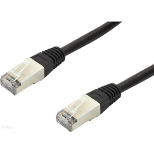 Accura UTP CAT6 Patch kábel 0.5m - Fekete (ACC2315) kábel és adapter
