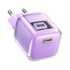 AceFast A53 hálózati töltő PD GaN 30W lila (A53 purple) (A53 purple) mobiltelefon kellék