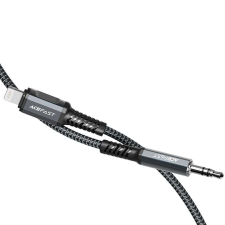AceFast audio kábel iPhone Lightning 8-pin - Jack 3,5mm (apa) MFI alumínium ötvözet C1-06 1,2 m s... kábel és adapter