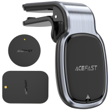 AceFast mágneses autós telefontartó szellőzőrácshoz szürke (D16 szürke) mobiltelefon kellék