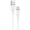 AceFast USB Kábel-USB Type-C 1,2 M, 3A Fehér C2-04 Fehér (6974316280774)