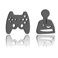 Acél gamer fülbevaló fülbevaló