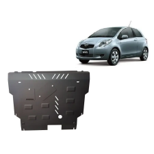  Acél motor, kapcsolószekrény védőlemez Toyota Yaris  - (2005-2011) karosszéria elem