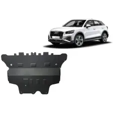  Acél motor, sebességváltó, hűtő, első lökhárító védőlemez Audi Q2  - (2021-2026) karosszéria elem