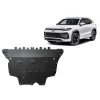  Acél motor, sebességváltó, hűtő, első lökhárító védőlemez Vw Tiguan - (2024-2026)