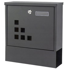 Acél Postaláda Újságtartóval postaláda