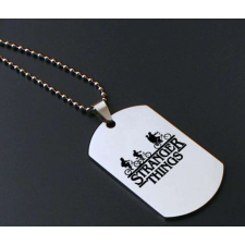  Acél Stranger Things nyaklánc nyaklánc