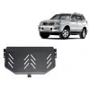  Acél üzemanyagtartály védőlemez Toyota Land Cruiser J120 - 3 ajtos modellekre - (2002-2009)