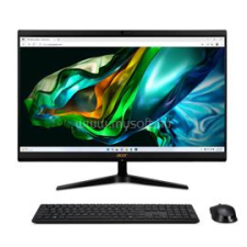 Acer Aspire C24-1800 All-in-One PC (Black) | Intel Core i3-1305U | 32GB DDR4 | 1000GB SSD | 0GB HDD | Intel UHD Graphics | W11 HOME asztali számítógép