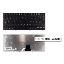  Acer Aspire ONE 722, 751, ZA3 gyári új magyar fekete billentyűzet (NSK-AQK0Q, KB.I110A.102) laptop alkatrész