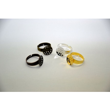 ACH Gyűrűalap, szitás - 13 mm, több színben ékszeralap