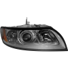ACI VOLVO S40, V50 07- přední světlo H7+H9 (el. ovládané + motorek) šedé P