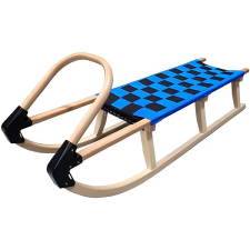 Acra fa szánkó pántokkal 125 cm kék szánkó