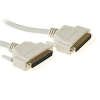Act 37 pin D-sub male - 37 pin D-sub male cable 1m White AK4241