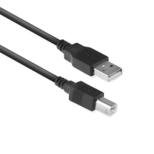 Act AC3033 USB 2.0 connection cable A male - B male 3m Black kábel és adapter
