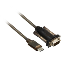Act AC6002 USB-C to Serial Adapter Black kábel és adapter