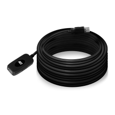 Act AC6010 USB2.0 booster 10m Black kábel és adapter