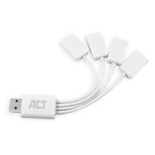 Act AC6210 USB 2.0 4-Port Hub White hub és switch