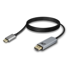 Act AC7035 USB-C to Displayport 4K Connection Cable 1,8m Black kábel és adapter