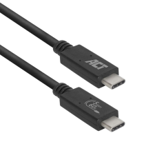 Act ac7401 usb-c cable 1m black kábel és adapter